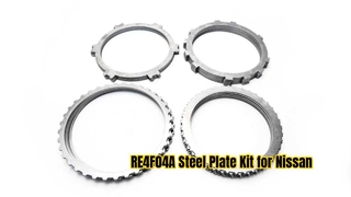 RE4F04A Transmission Steel Plate Kit 4-Speed High Clutch Steel Disc Set for Nissan Mazda Ford